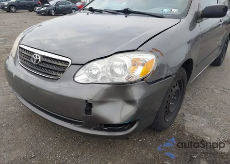 2007 Toyota Corolla Ce from USA, damaged, VIN 2T1BR32E57C739258